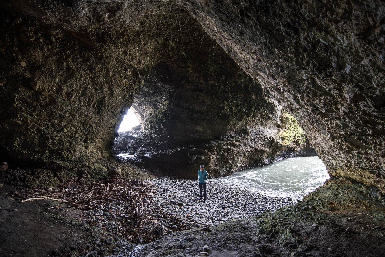 Maori Sea Cave Fox River